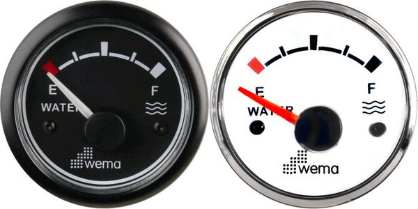 Hovedbilde Wema Tankmåler vann hvit 
