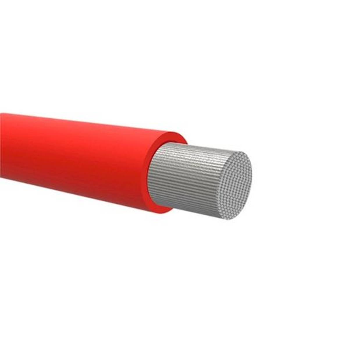 Fortinnet kabel 70mm2 rød