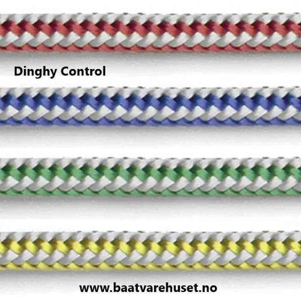 Hovedbilde Dinghy Control 4mm , gul/hvit