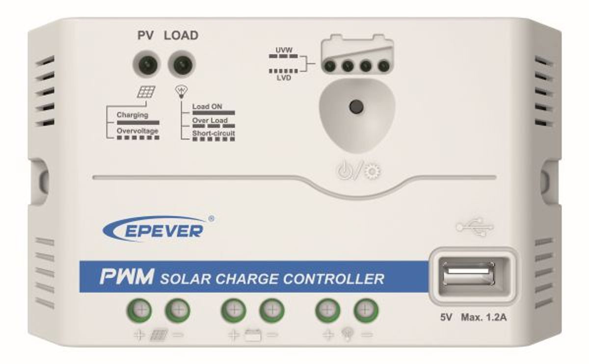 1852 Sammenleggbart solcellepanel m/regulator 100 W