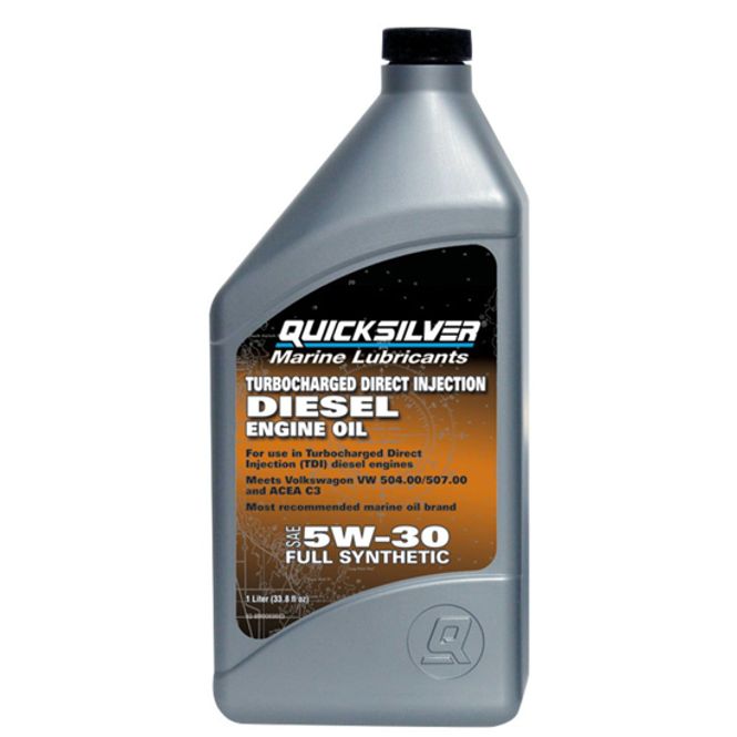 Hovedbilde Quicksilver 5W-30 helsyntetisk olje 1L
