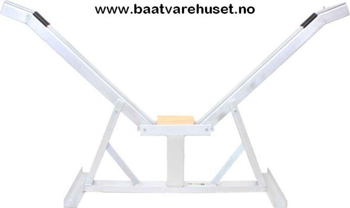 Motorbåtkrybbe aluminium selvjusterende
