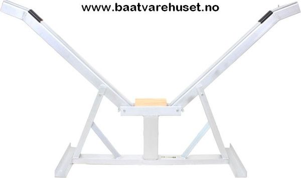 Hovedbilde Motorbåtkrybbe aluminium selvjusterende