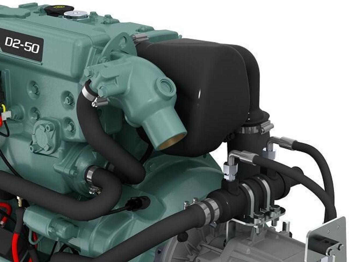 Volvo Penta 21424345 eksosbend 