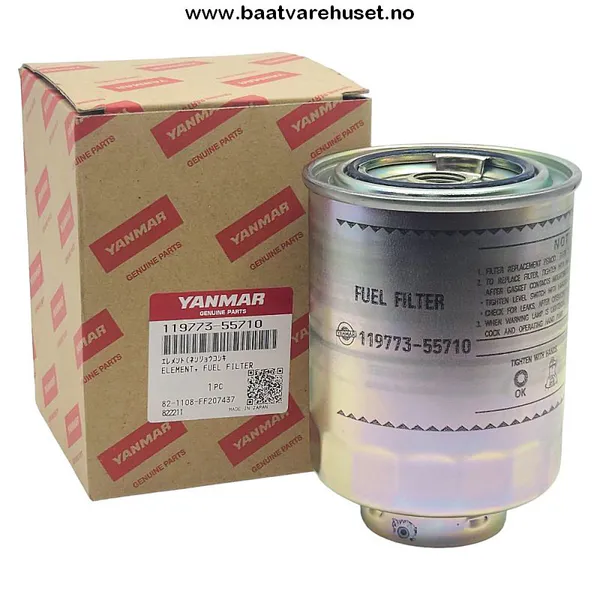 Hovedbilde Yanmar 119773-55710E fuel filter 