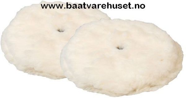 Hovedbilde 1852 Poleringspad lammeull rondell 2-pk, 150mm