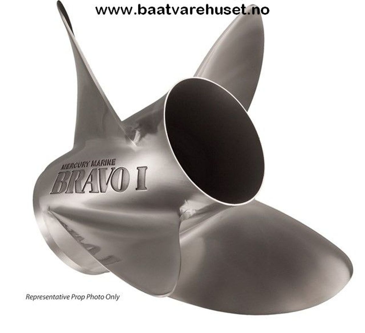 Mercury 831918L65 4-blader propell BRAVO 1 Racing 