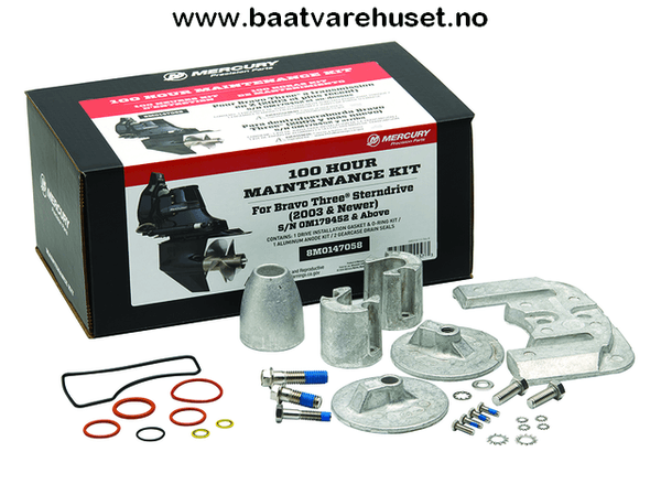 Hovedbilde 100T servicekit 8M0147058 Mercruiser Bravo 3 drev ...